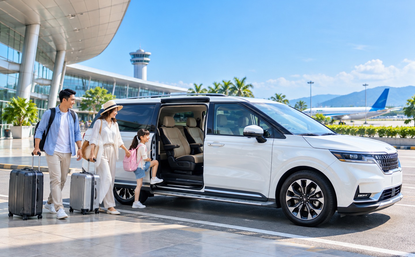 Xe dịch vụ 7 chỗ Hùng Hương Travel