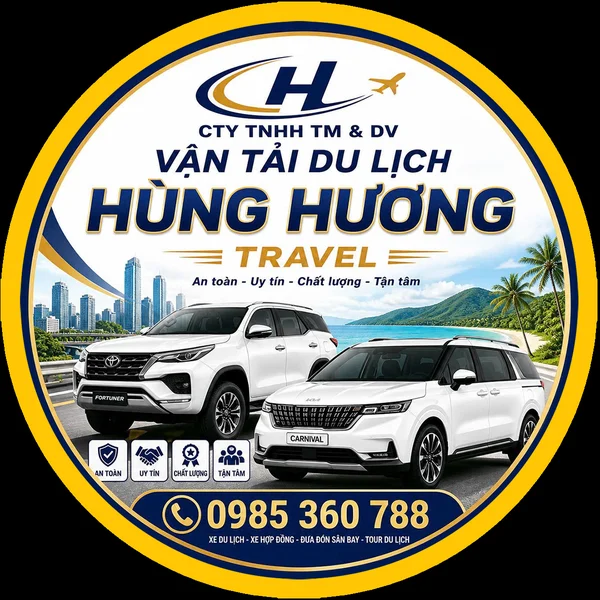 Logo Hùng Hương Travel